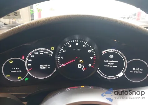 2021 Porsche Cayenne z USA, uszkodzony, nr VIN WP1AA2AY9MDA05020